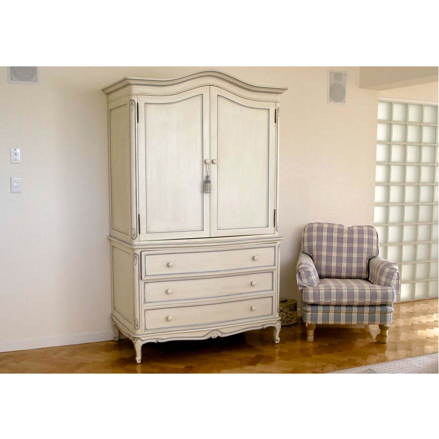 French Armoire | Provincial Style Wardrobe | Christophe Living In French Armoire Wardrobes (View 4 of 15)