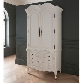 French Wardrobes & Armoires | French Style Furniture Regarding French White Wardrobes (View 10 of 15)