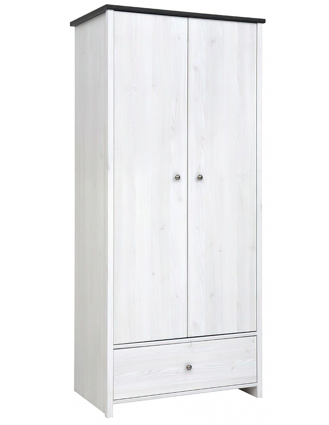 Hampshire 2 Door 1 Drawer Wardrobe – Sibu Larch Light/larico Pine Intended For Hampshire Wardrobes (View 6 of 15)