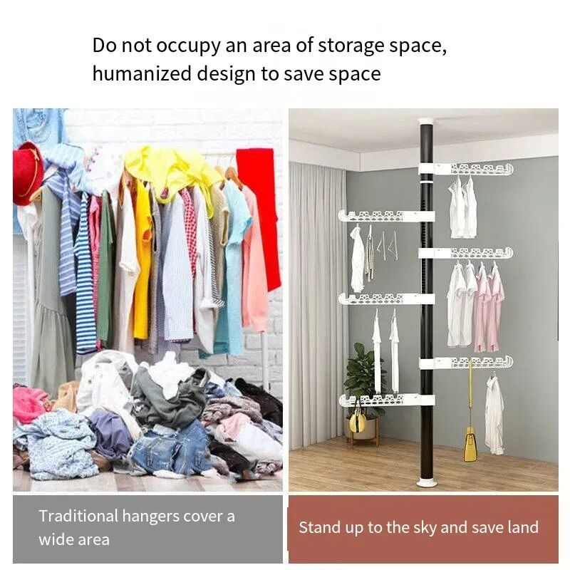 Hanging Drying Rack Clothes | Drying Clothes Wardrobe Hanger – Clothes  Hanger – Aliexpress With Regard To Built In Garment Rack Wardrobes (View 12 of 15)