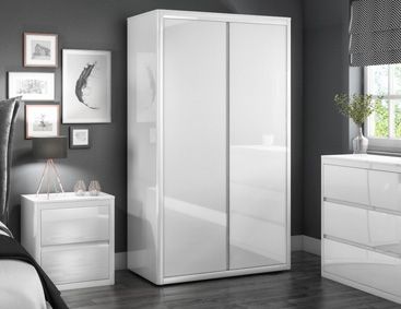 High Gloss Bedroom Collections | Furniture 123 With Regard To White Gloss Wardrobes Sets (Photo 6 of 15)