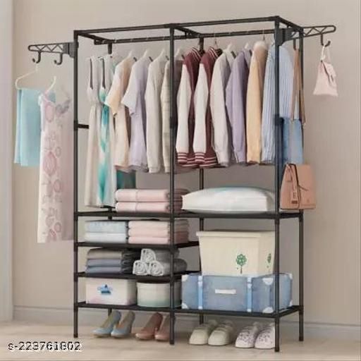 Home Cloud Bedroom Wardrobe Clothes Rack Wardrobe For Bedroom Wardrobe For Clothes  Wardrobe Organizers Wardrobes Wooden Clothes Hanger Coat Rack Clothes Stand With Regard To Standing Closet Clothes Storage Wardrobes (View 13 of 15)