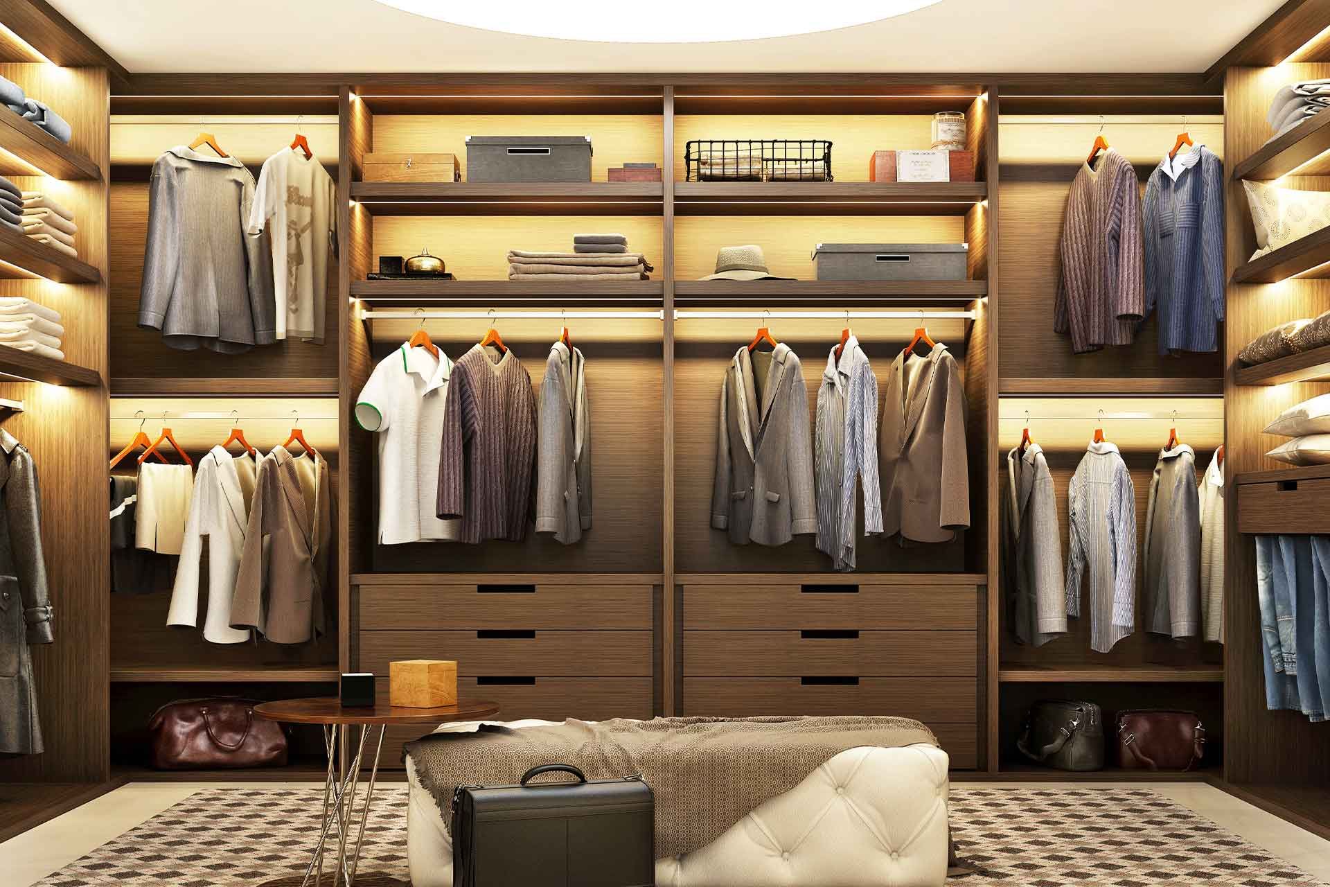 How Much Does A Walk In Wardrobe Cost In 2023? | Checkatrade Throughout Low Cost Wardrobes (Photo 12 of 15)