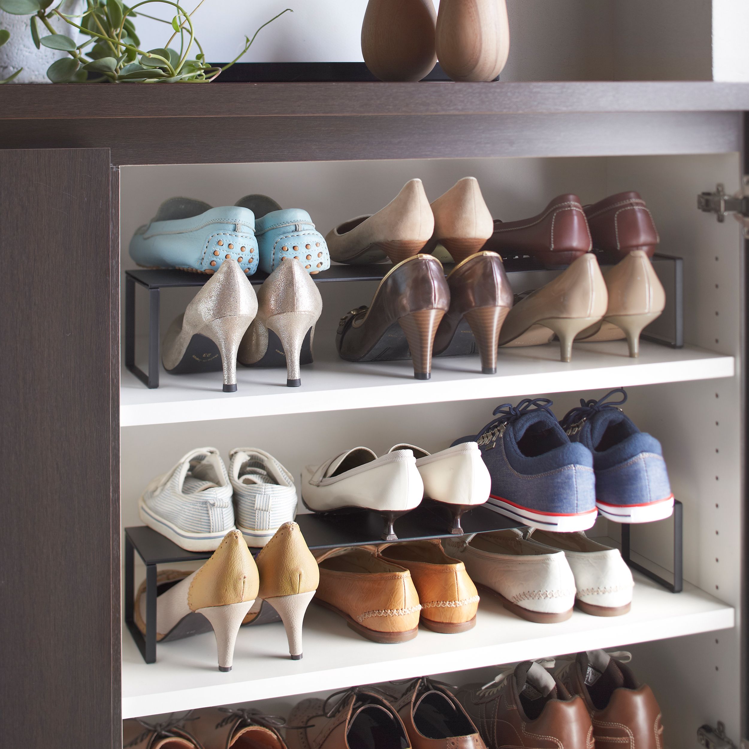 In Cupboard Extending Shoe Rack In Wardrobes Shoe Storages (Photo 3 of 15)