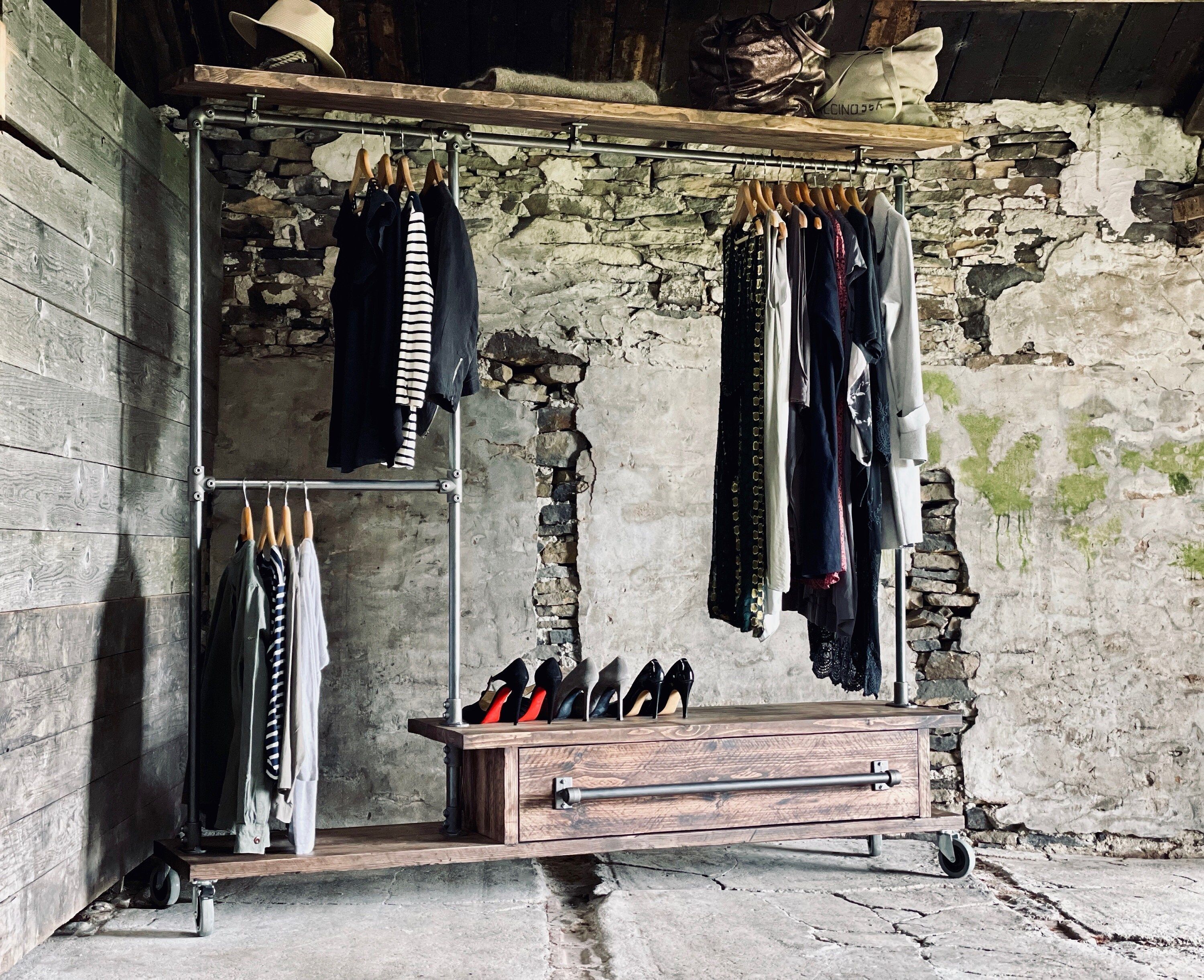 Industrial Wardrobes For Sale | Vinterior In Industrial Style Wardrobes (View 3 of 15)