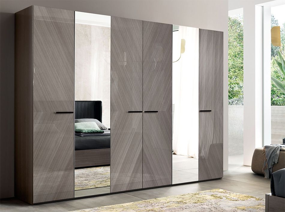 Italian 6 Door Wardrobe Olimpiaalf – Mig Furniture In 6 Door Wardrobes Bedroom Furniture (Photo 1 of 15)