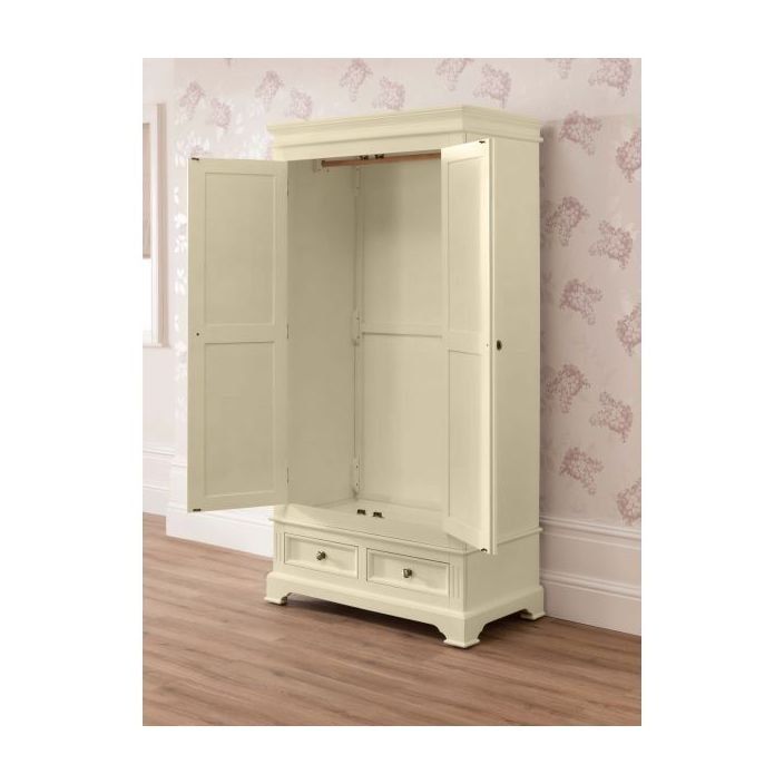 Ivory Sophia Shabby Chic Wardrobe Works Well Alongside Our Antique French  Furniture Throughout Sophia Wardrobes (View 7 of 15)
