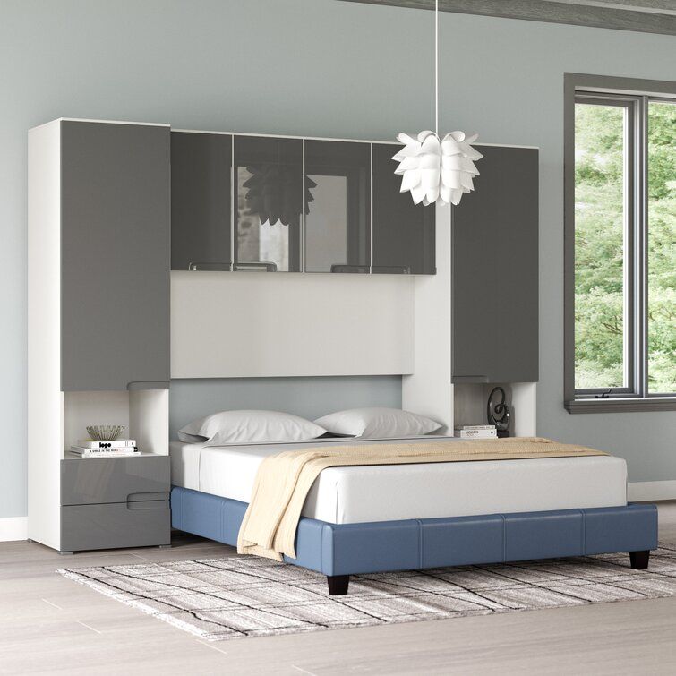 Ivy Bronx Persich 1 Piece Overbed Unit | Wayfair.co.uk Throughout Over Bed Wardrobes Units (Photo 11 of 15)