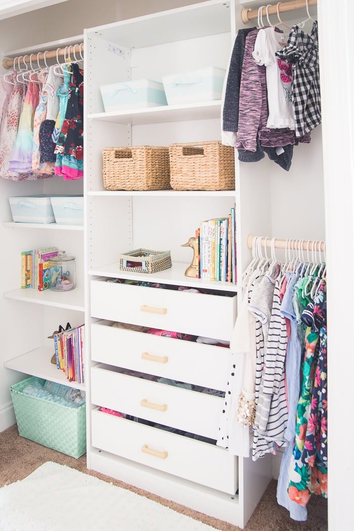 Kids Closet Organizer With Ikea Closet System – Pax System Closet Hack With Regard To Childrens Wardrobes With Drawers And Shelves (View 5 of 15)
