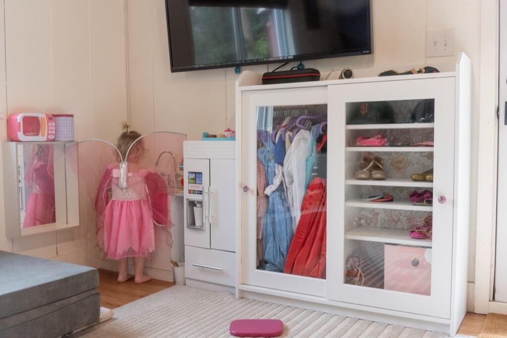 Kids Dress Up Clothes Storage: 3 Ways To Hack It – Ikea Hackers With Regard To Kids Dress Up Wardrobes Closet (Photo 15 of 15)