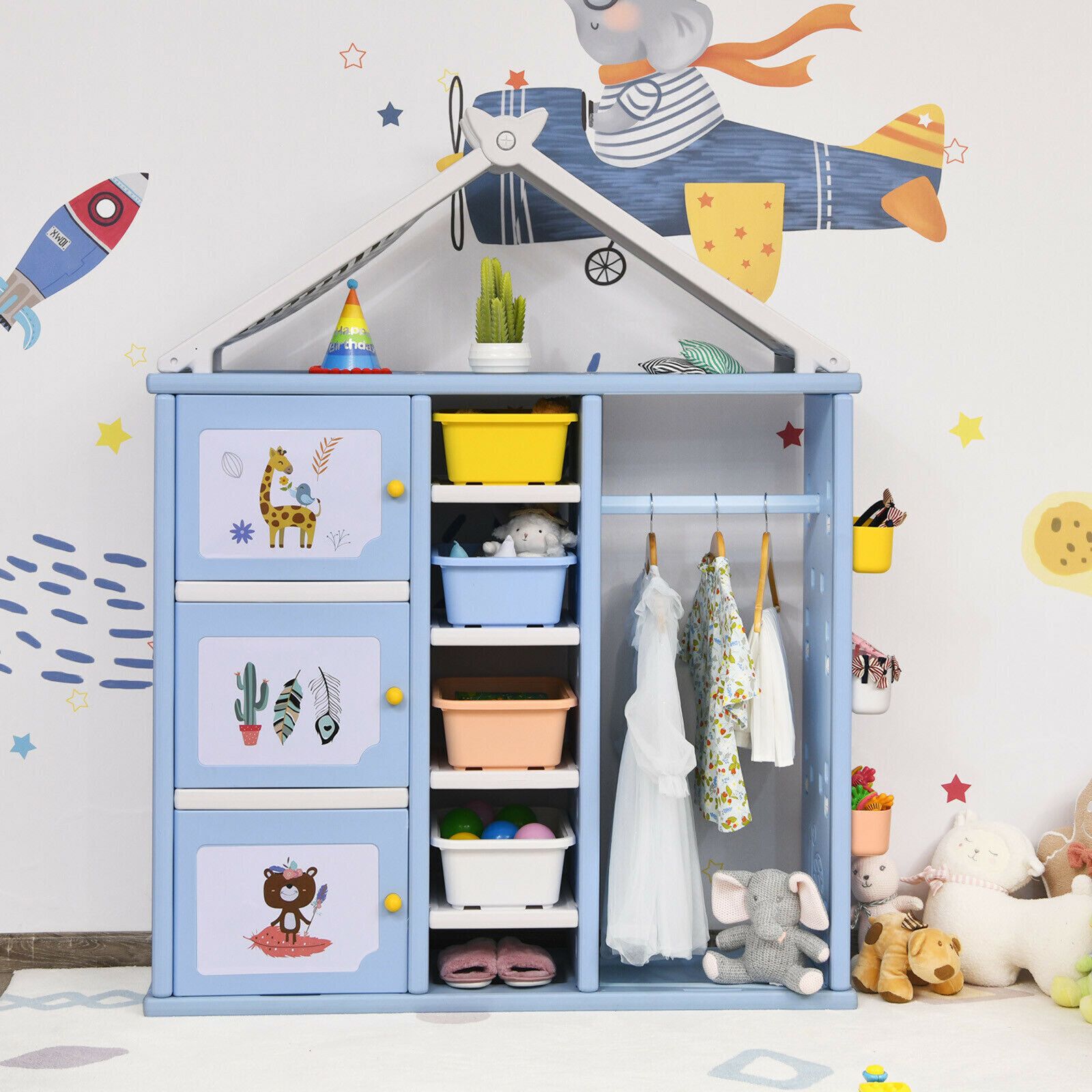 Kids Wardrobe – Ideas On Foter Inside Childrens Wardrobes With Drawers And Shelves (View 12 of 15)