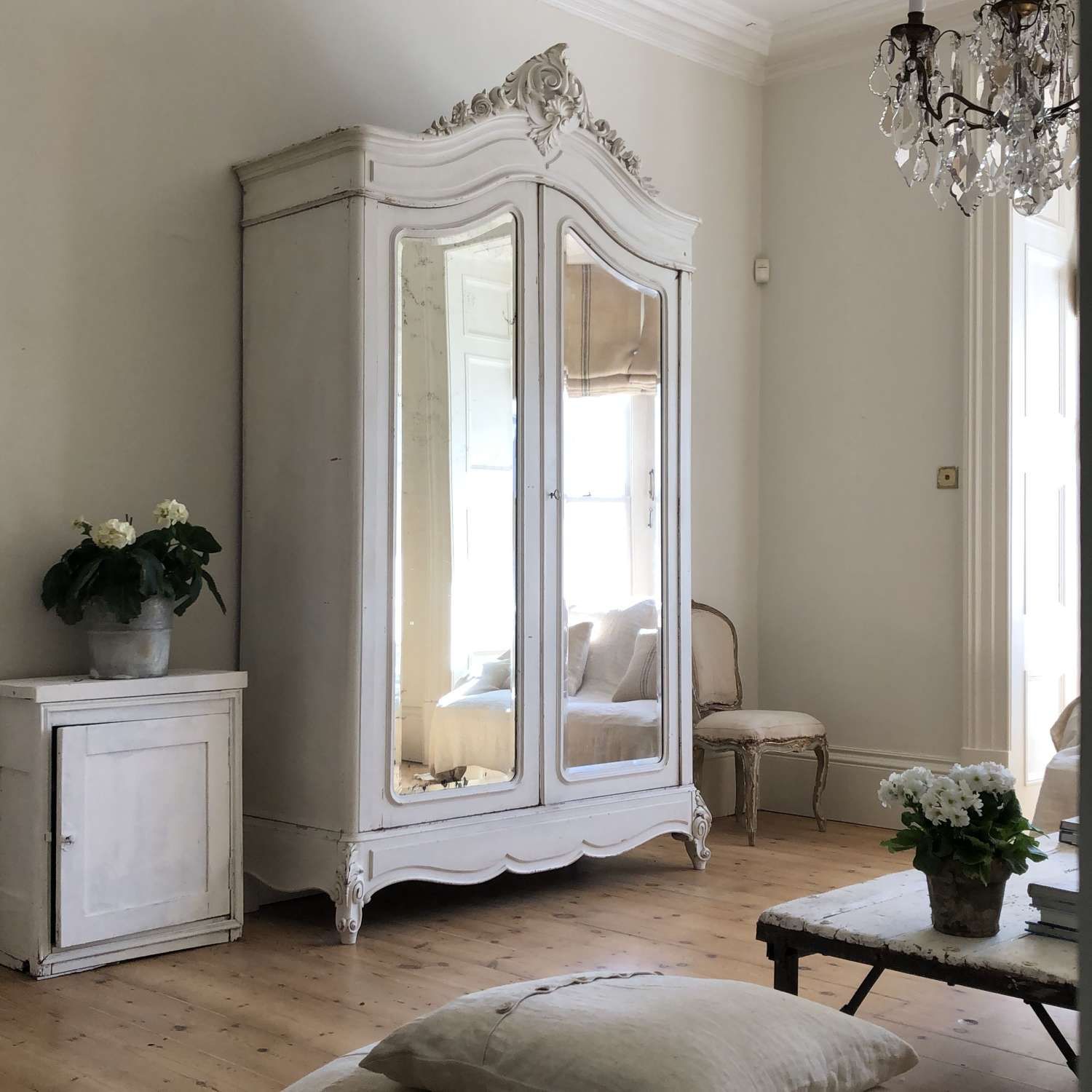 Featured Photo of 15 Best Ideas French Armoire Wardrobes