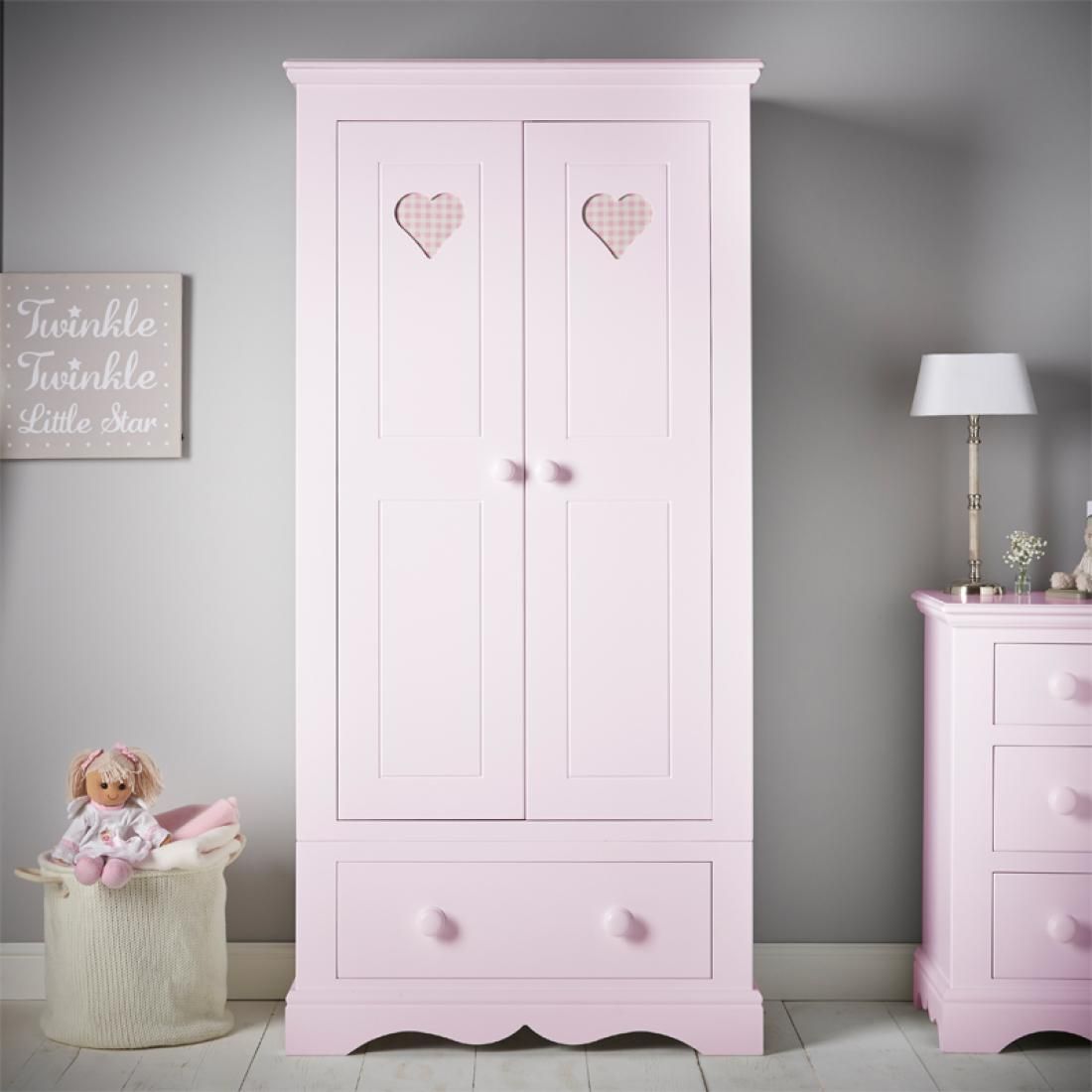 Looby Lou Wardrobe Product | Childrens Wardrobe | Girls Wardrobe Inside Childrens Pink Wardrobes (View 3 of 15)