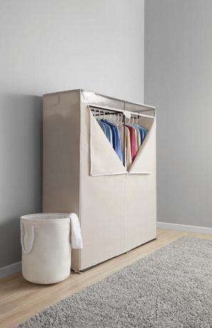 Mainstays All Metal 60 Inch Closet, Extra Wide Single Tier Zippered Clothes  Closet, Bedroom | Walmart Canada With Regard To Single Tier Zippered Wardrobes (View 3 of 15)