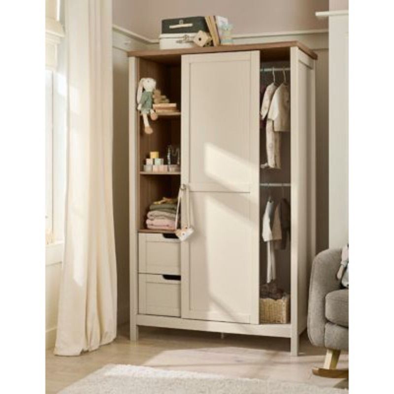 Mamas & Papas Harwell Wardrobe – Beige, Beigemarks & Spencer |  Ufurnish Within Marks And Spencer Wardrobes (View 7 of 15)