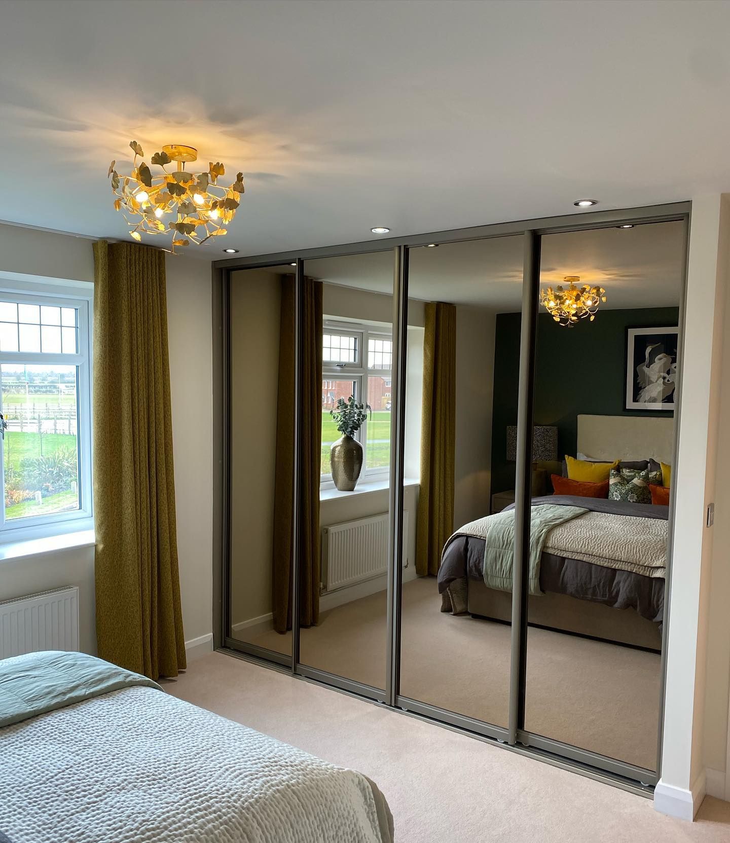 Featured Photo of 15 Best Collection of 4 Door Mirrored Wardrobes