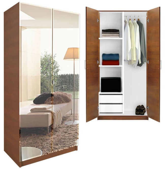 Mirrored Wardrobe | Contempo Space Throughout Single Door Mirrored Wardrobes (Photo 13 of 15)