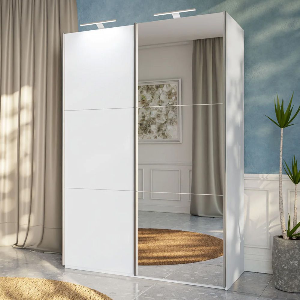 Mirrored Wardrobes On Sale | Sliding Doors | Wardrobe Direct™ Throughout Cheap Wardrobes With Mirrors (Photo 7 of 15)