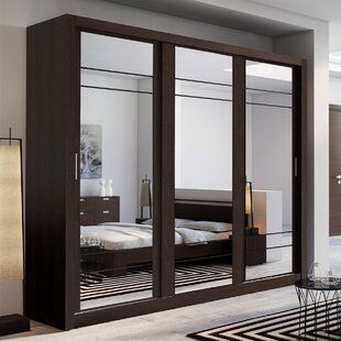 Mirrored Wardrobes You'll Love | Wayfair.co.uk Throughout Cheap Wardrobes With Mirrors (Photo 14 of 15)