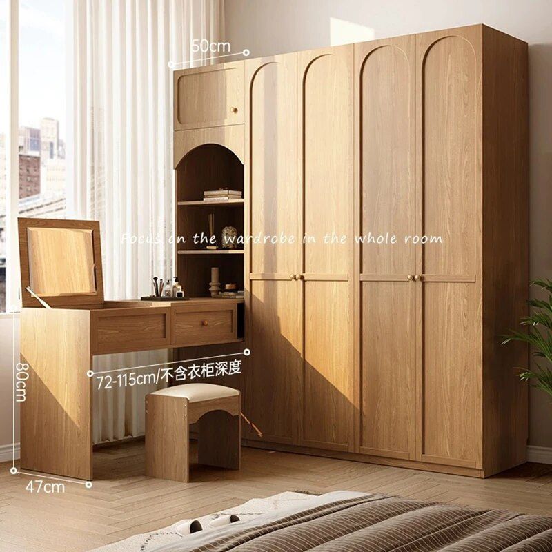 Modular Wardrobes Storage Drawers Cabinets Modern Space Saving Clothes  Shelf Wardrobes Mobile Moveis Para Casa Bedroom Furniture With Mobile Wardrobes Cabinets (Photo 7 of 15)