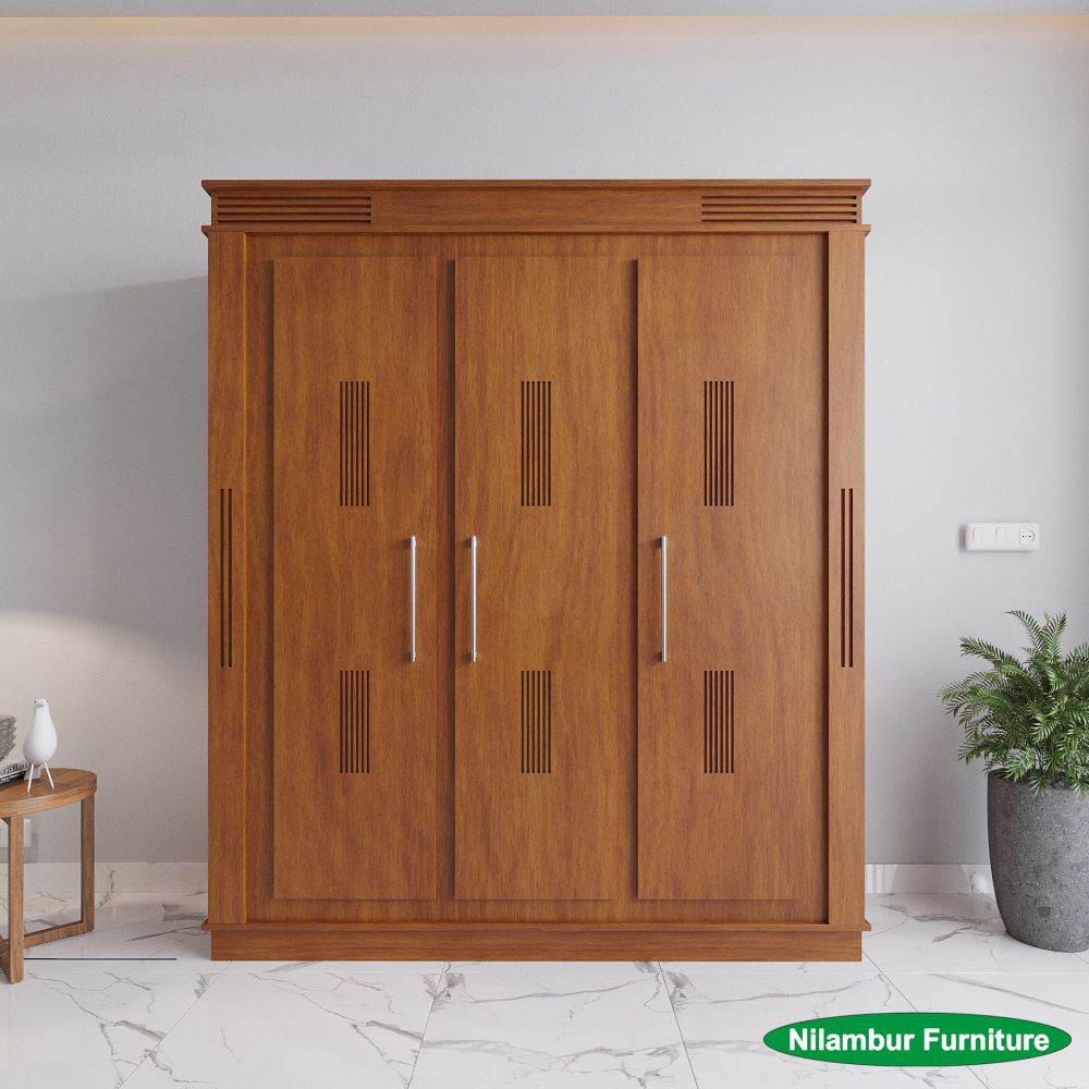 Nilambur Furniture Intended For Wooden Wardrobes (View 4 of 15)