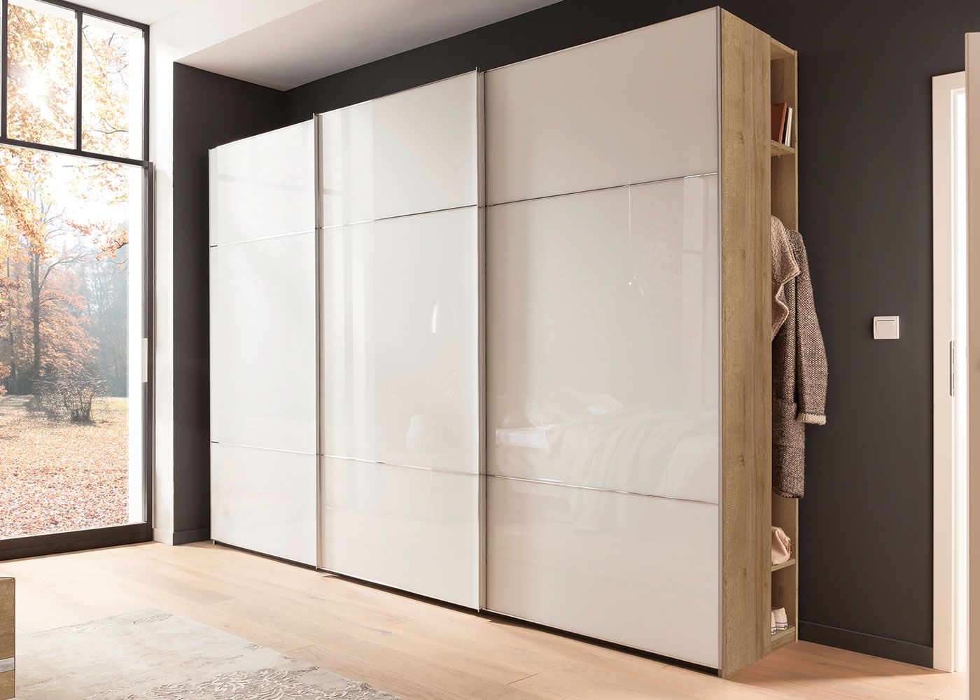 Nolte Möbel Marcato 2.3 3 Door Wardrobe – Midfurn Furniture Superstore Regarding 3 Door Wardrobes (Photo 12 of 15)