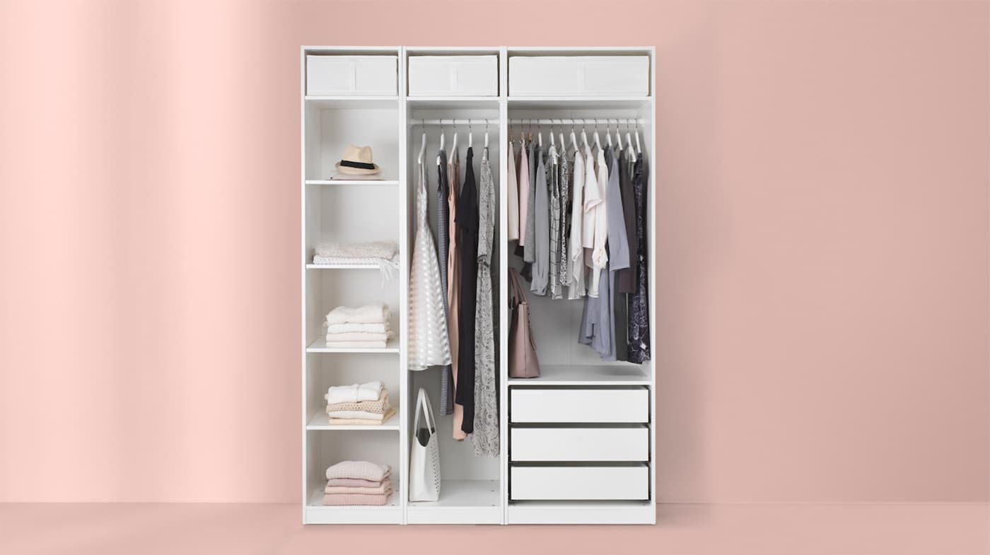 Open Wardrobe – Open Wardrobes System – Ikea Intended For Wardrobes Drawers And Shelves Ikea (Photo 6 of 15)