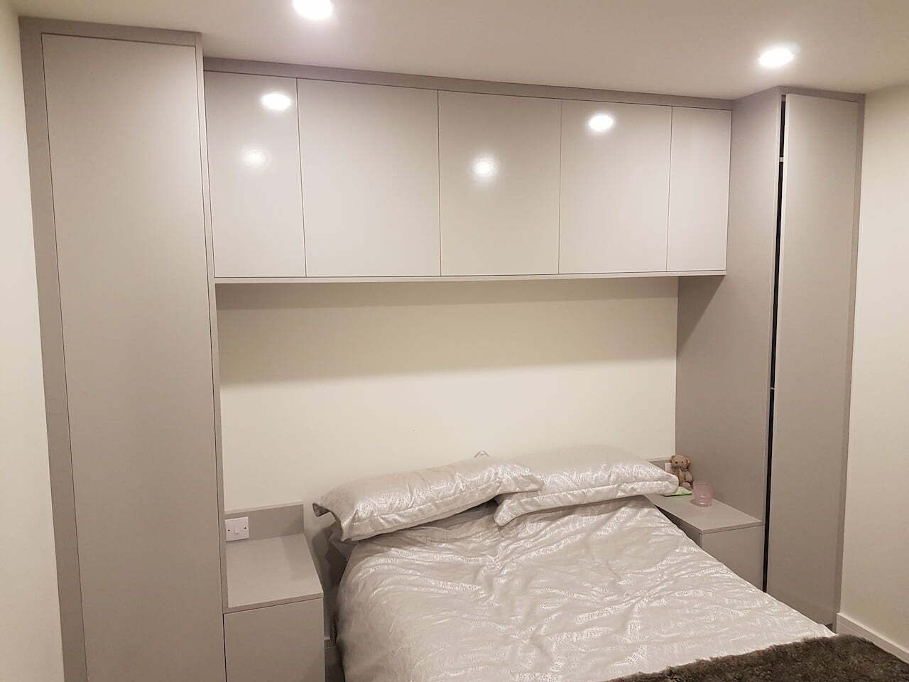 Overbed Fitted Wardrobes And Storage Units, Bespoke Overhead Storage Regarding Over Bed Wardrobes Units (Photo 8 of 15)