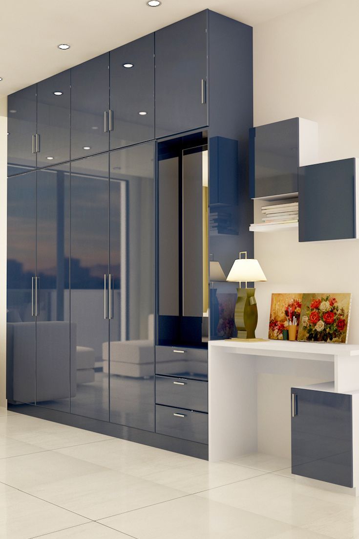 Featured Photo of 15 Collection of Glossy Wardrobes