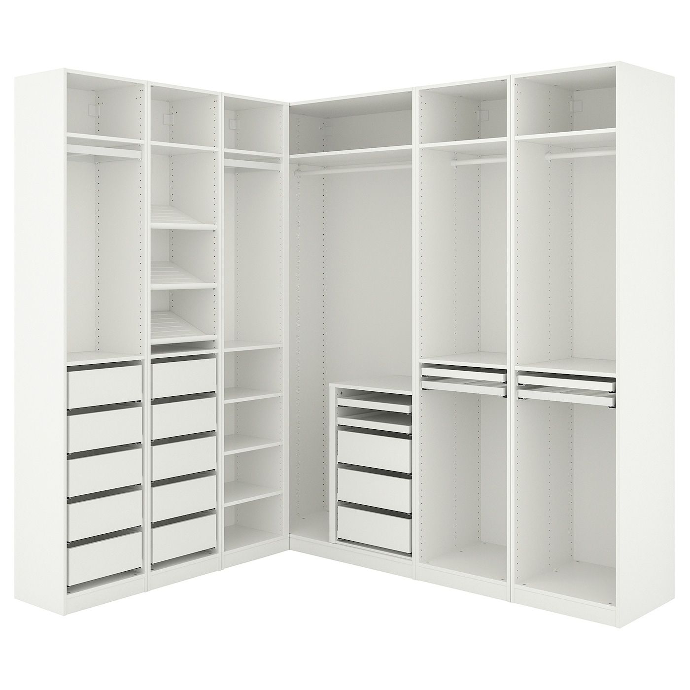 Pax Corner Wardrobe, White, 827/8/837/8x927/8" – Ikea Regarding White Corner Wardrobes Units (Photo 15 of 15)