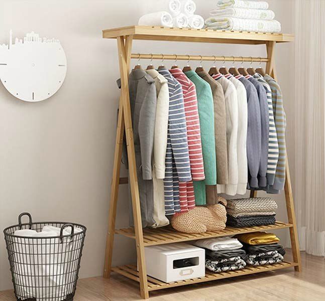 Pin On Ideas To Consider With Wardrobes With Cover Clothes Rack (View 4 of 15)