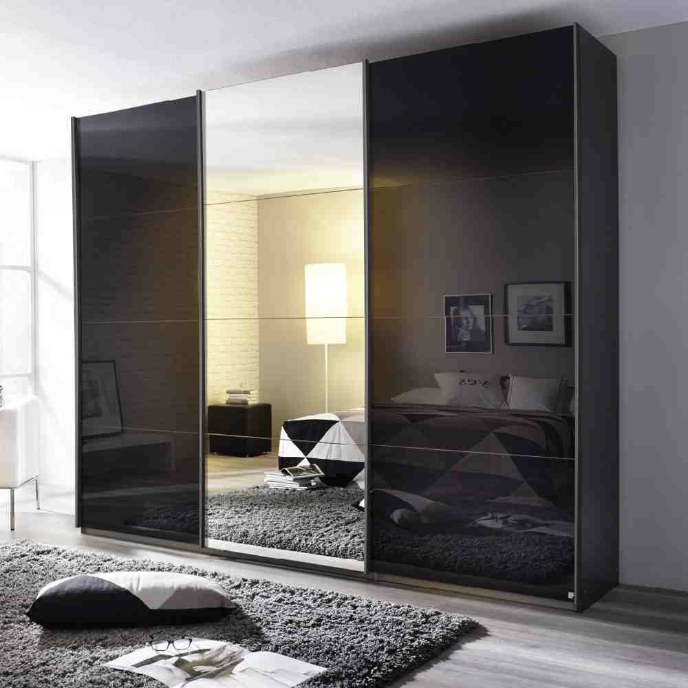 Rauch Kulmbach Glass And Mirror Front 3 Sliding Door Wardrobe In Rauch Sliding Wardrobes (Photo 11 of 15)