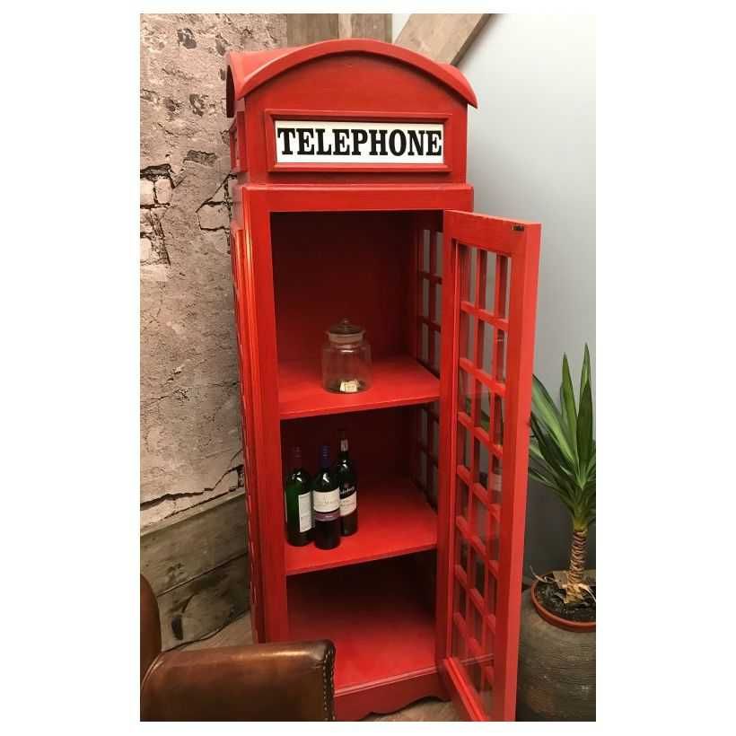 Red Telephone Box | Smithers Of Stamford • Online Store Smithers Of  Stamford Uk In Telephone Box Wardrobes (View 15 of 15)