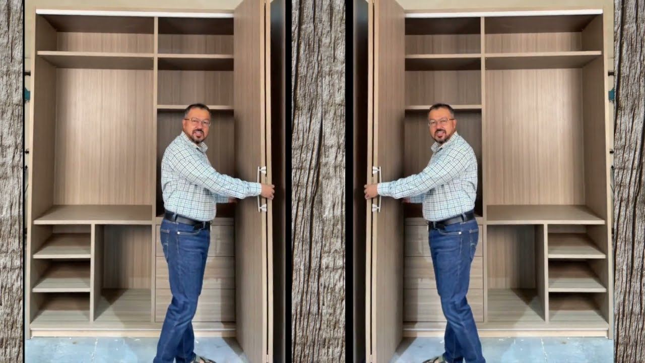 Slide And Fold – Trends To Make Your Wardrobe! – Youtube With Folding Door Wardrobes (Photo 12 of 15)