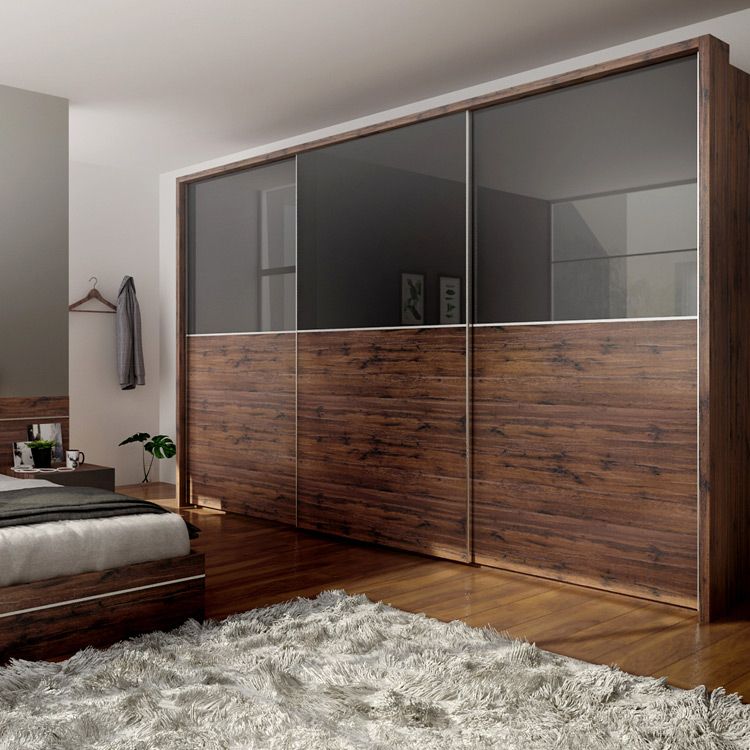 Sliding Door Wardrobes – Kitchen, Wardrobes, Living, Tables & Chairs Throughout Dark Wood Wardrobes With Sliding Doors (Photo 4 of 15)