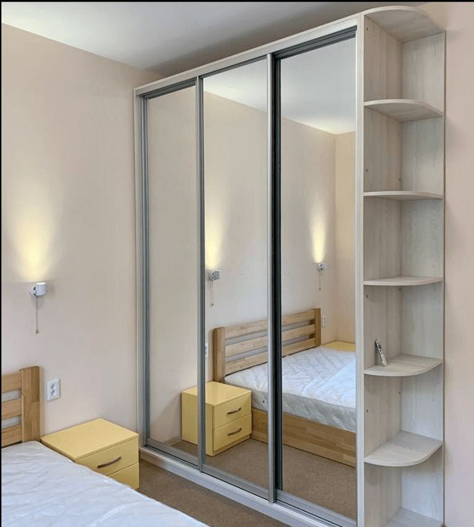 Sliding Mirror Closet Doors – All You Need To Know Throughout Cheap Wardrobes With Mirrors (Photo 11 of 15)