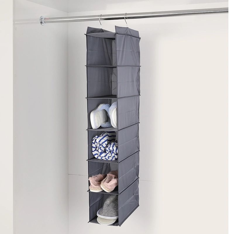 Small 6 Shelf Closet Hanging Storage Shelves – China Shelves And Storage  Shelves Price | Made In China Throughout 6 Shelf Wardrobes (Photo 13 of 15)