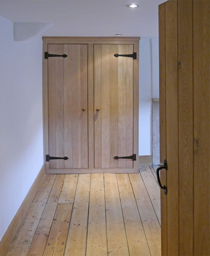 Solid Oak Fitted Wardrobes Throughout Solid Wood Fitted Wardrobes Doors (Photo 6 of 15)