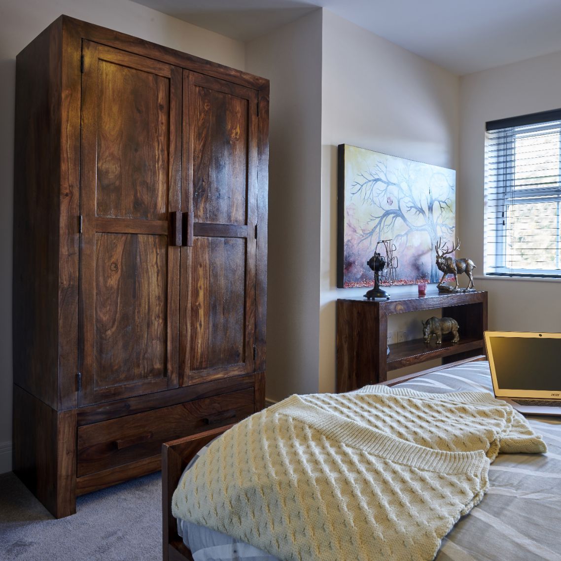 Solid Wood Wardrobes : Trade Furniture Company In Large Wooden Wardrobes (View 10 of 15)