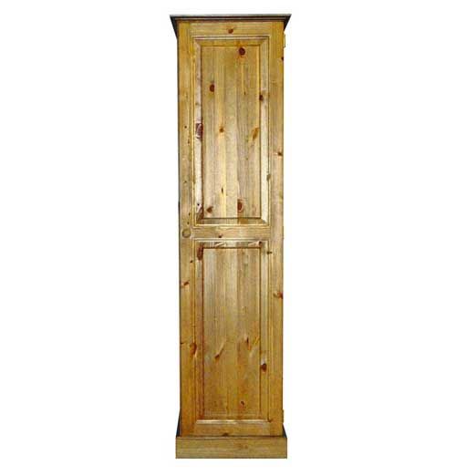 Somerset Pine 1 Door Wardrobe – Cott Farm Furniture Intended For Single Pine Wardrobes (Photo 3 of 15)