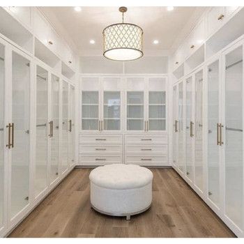 Source French Style Cream White Luxury Custom Wooden Bedroom Walking Closet  And Wardrobe On M (View 3 of 15)
