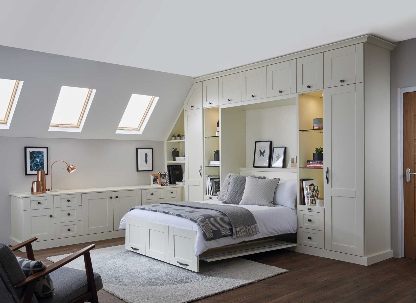 Space Saving Wall Beds | Pull Down & Fold Away Beds | Strachan Intended For Wardrobes Beds (View 3 of 15)