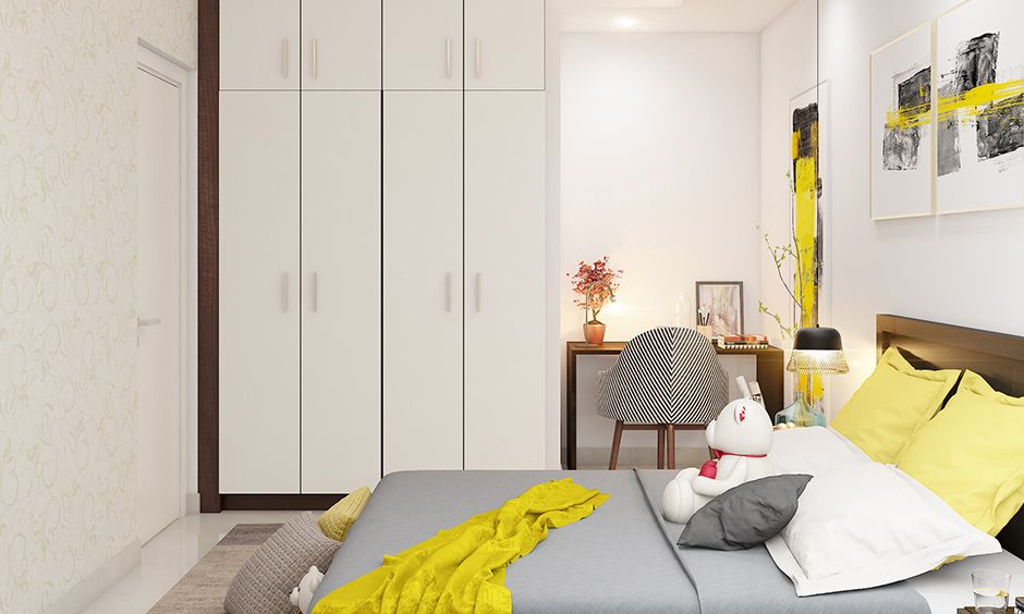 Space Saving Wardrobe Ideas For Small Rooms | Designcafe Within Bedroom Wardrobes Storages (Photo 11 of 15)