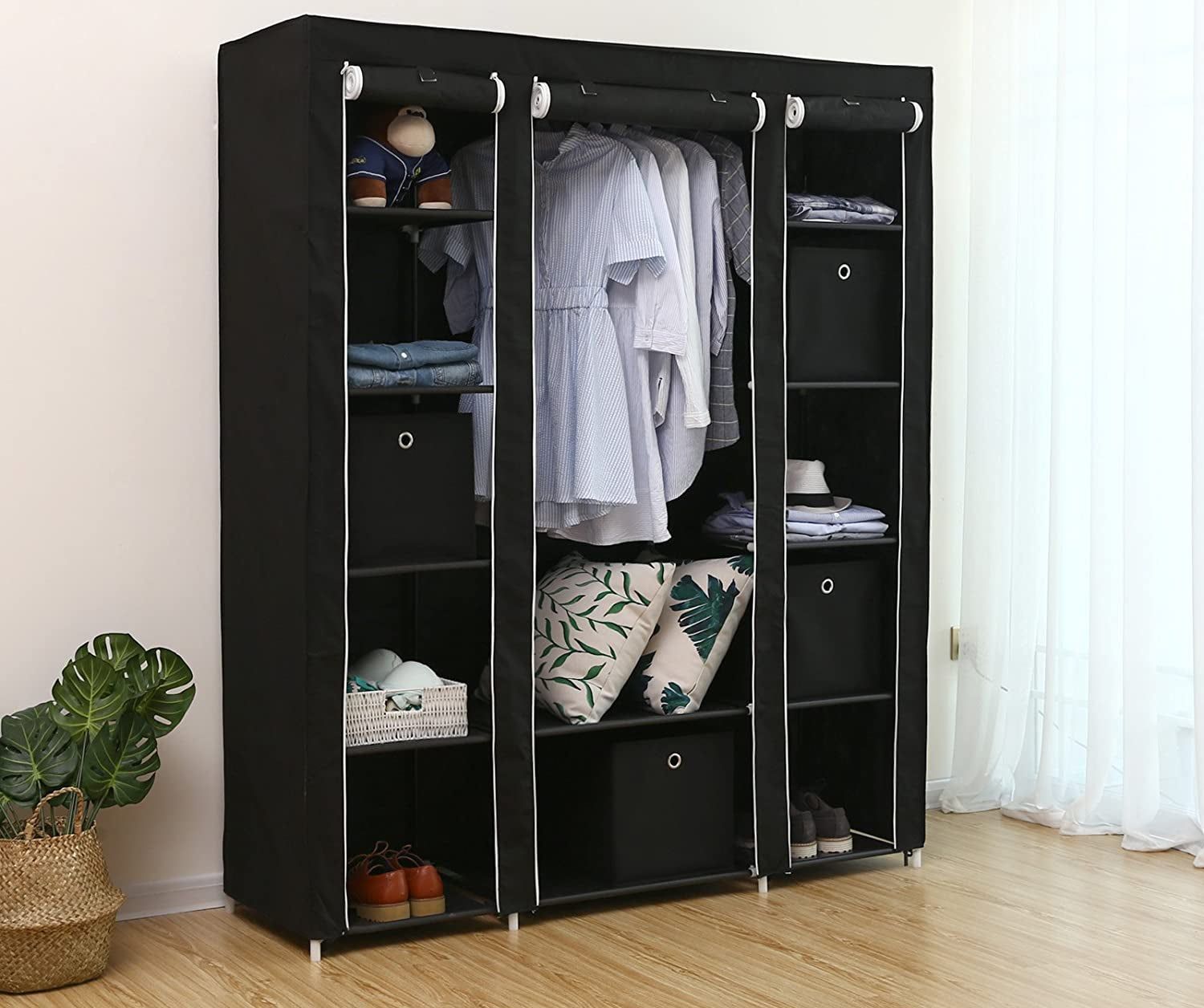 The Best Portable Closets Of 2023 – Picksbob Vila Inside Extra Wide Portable Wardrobes (View 5 of 15)