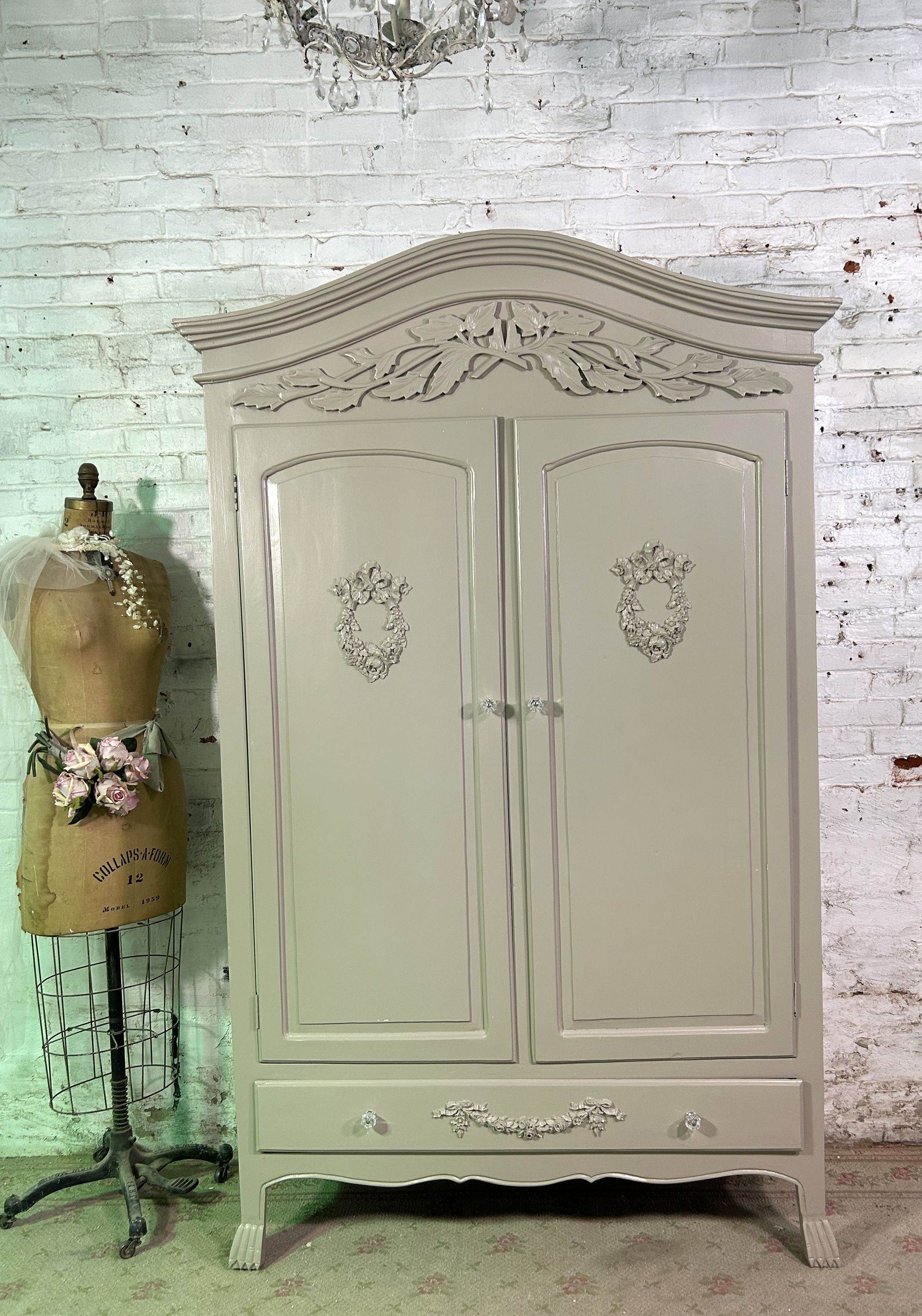 The Painted Cottage | Shop For French Shabby Chic Wardrobes (Photo 5 of 15)