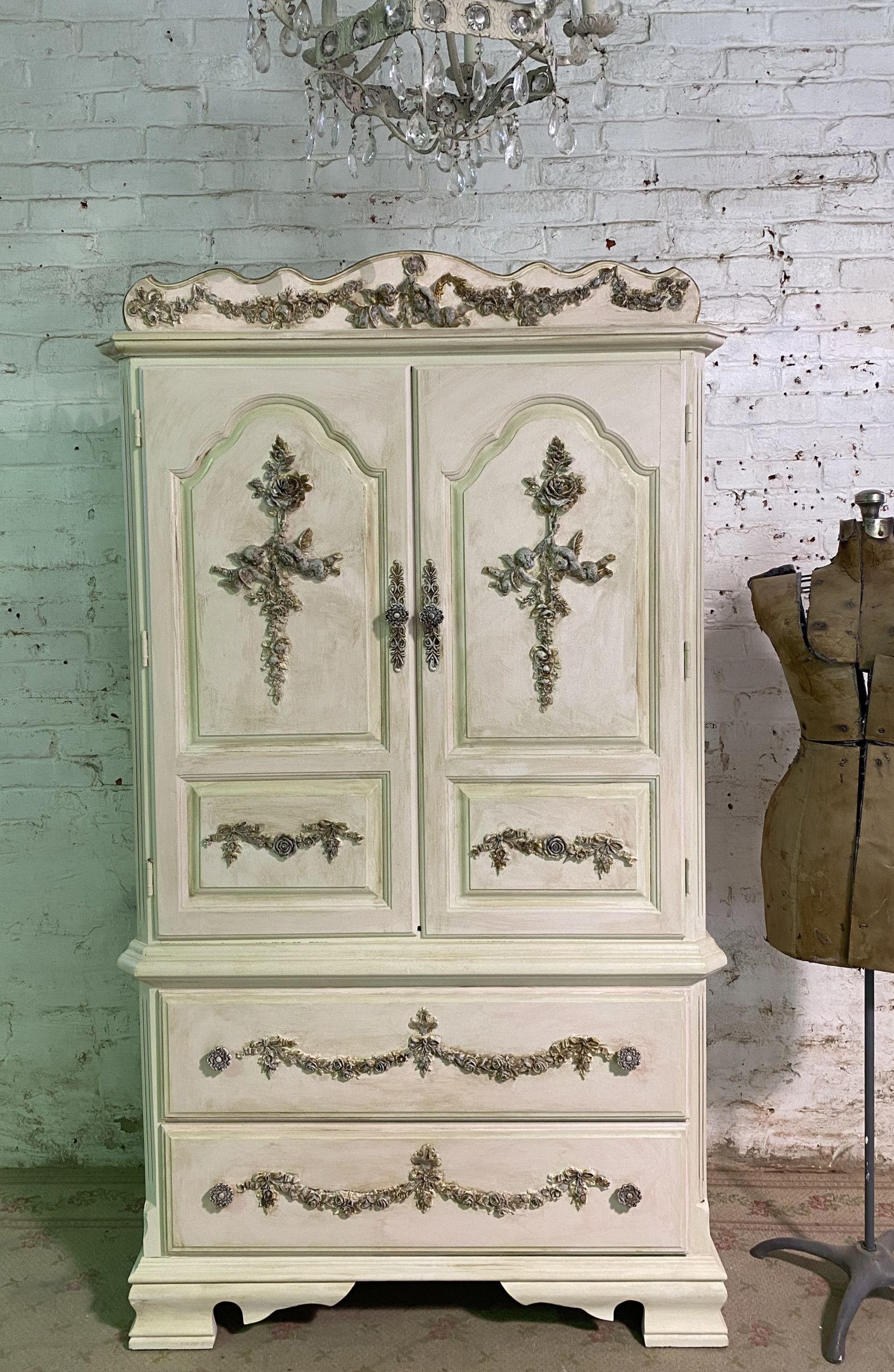 The Painted Cottage | Shop For Shabby Chic Wardrobes (View 12 of 15)