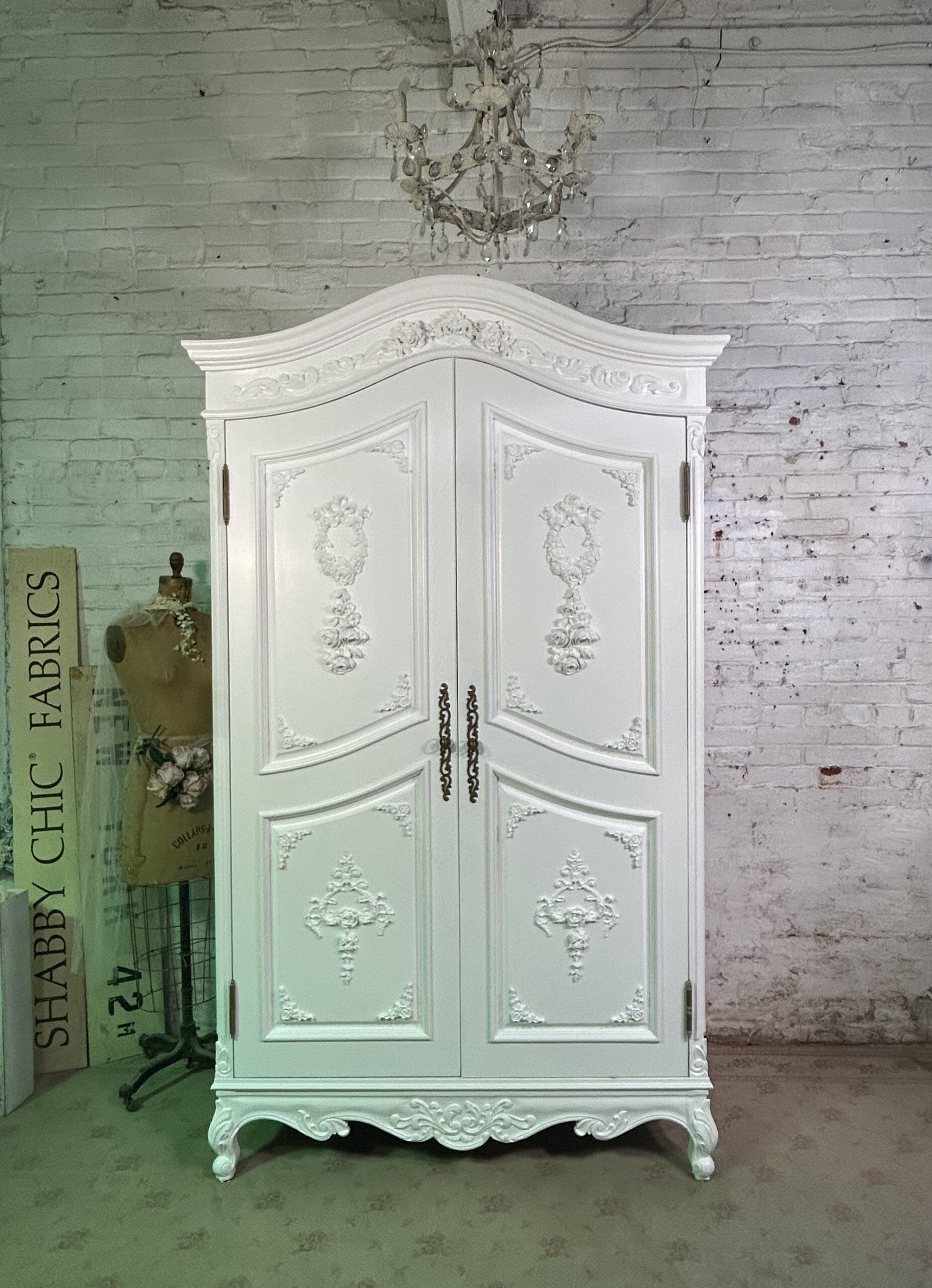 The Painted Cottage | Shop Throughout White French Armoire Wardrobes (Photo 6 of 15)