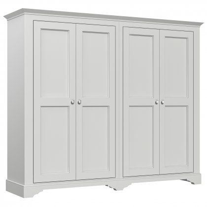 The Painted Furniture Company Pertaining To 4 Door Wardrobes (View 13 of 15)