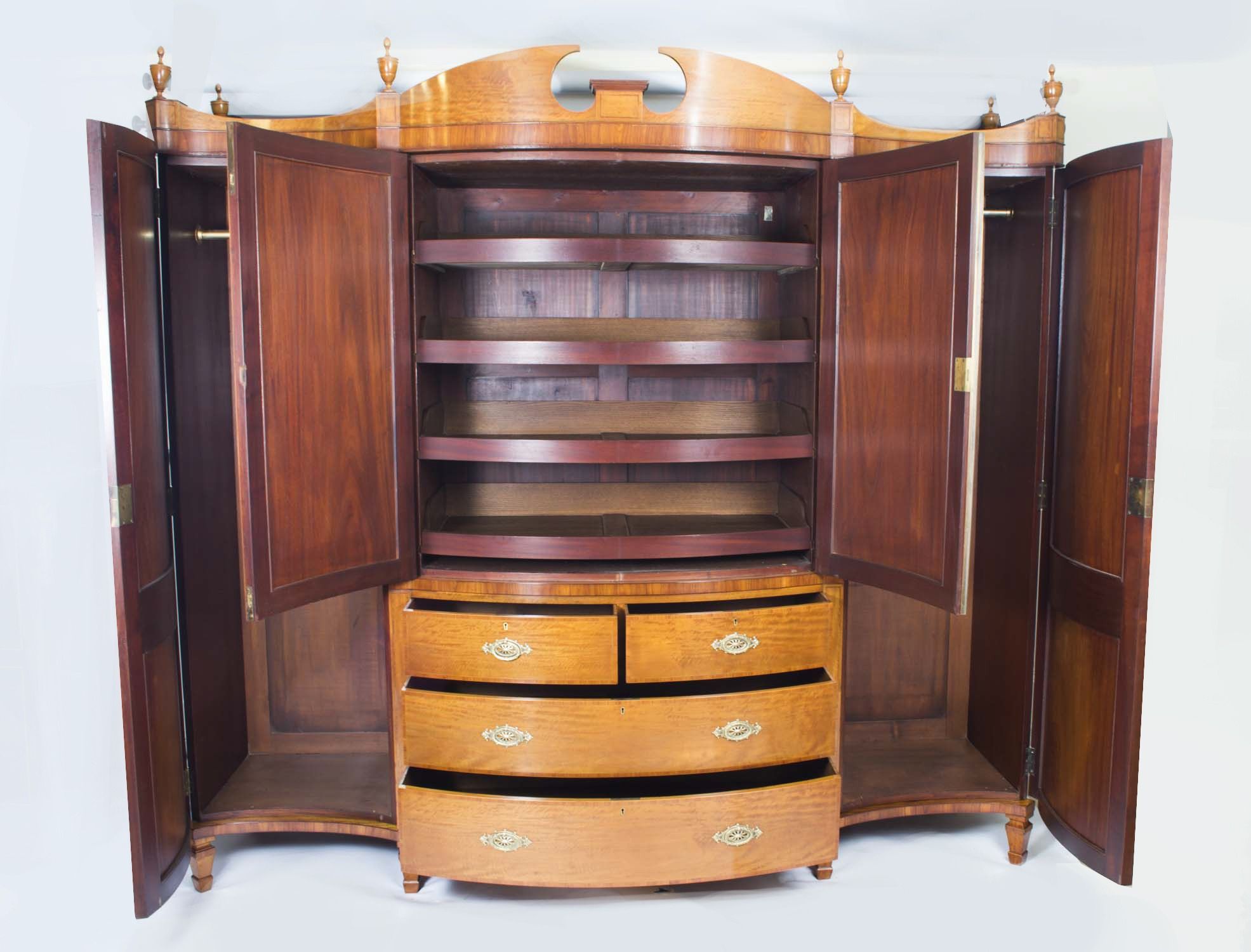 These Antique Wardrobes Don't Hang Around – Regent Antiques Regarding Antique Wardrobes (Photo 9 of 15)