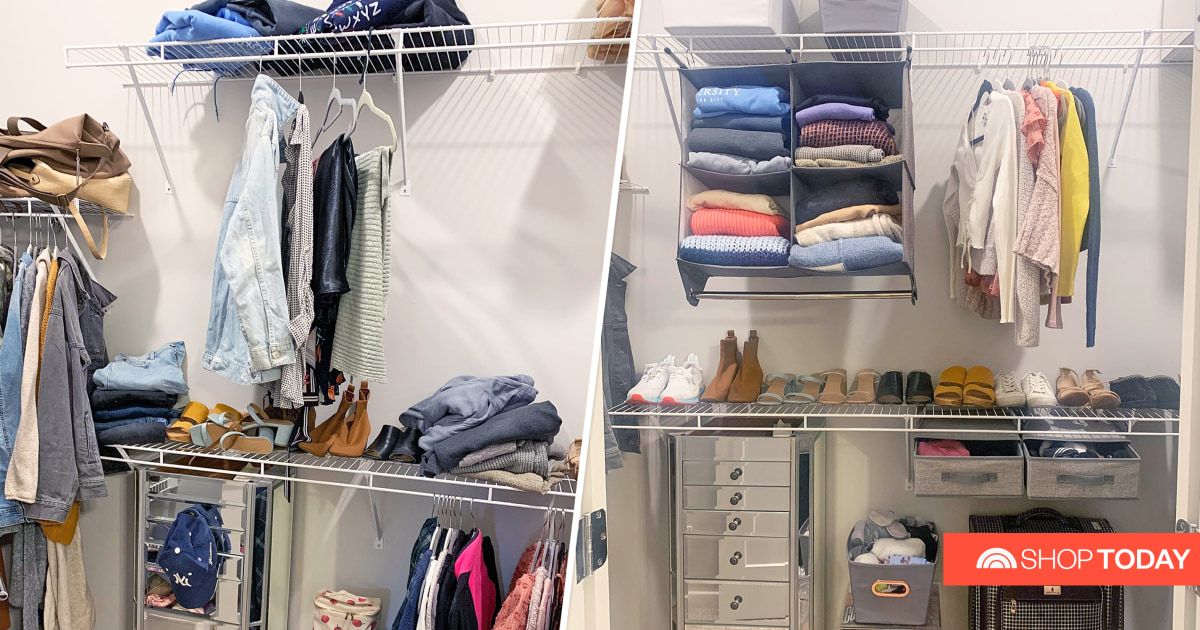 These Closet Organizers Clear Clutter And Maximize My Space Within Clothes Organizer Wardrobes (Photo 8 of 15)